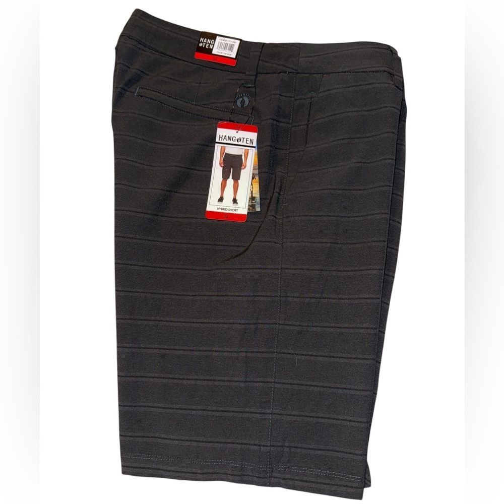 Hang Ten Charcoal Mens Shorts size 34 - Picture 4 of 4